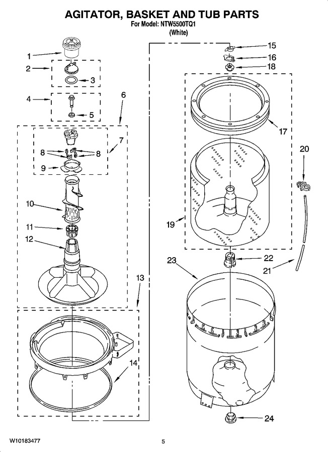 Diagram for NTW5500TQ1