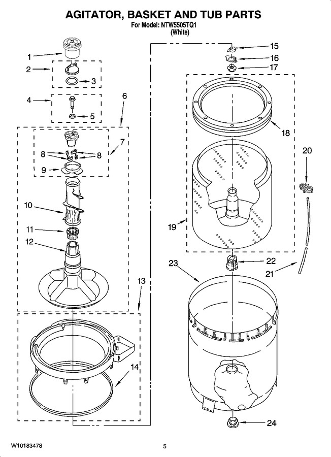 Diagram for NTW5505TQ1
