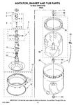 Diagram for 03 - Agitator, Basket And Tub Parts