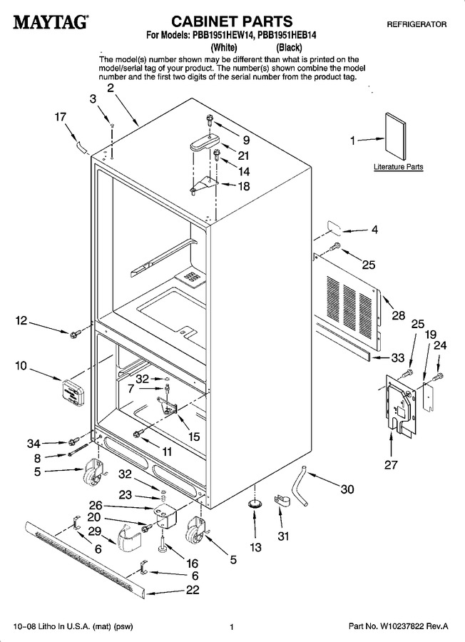 Diagram for PBB1951HEW14