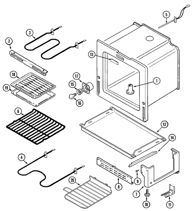 Diagram for PER4510ACW