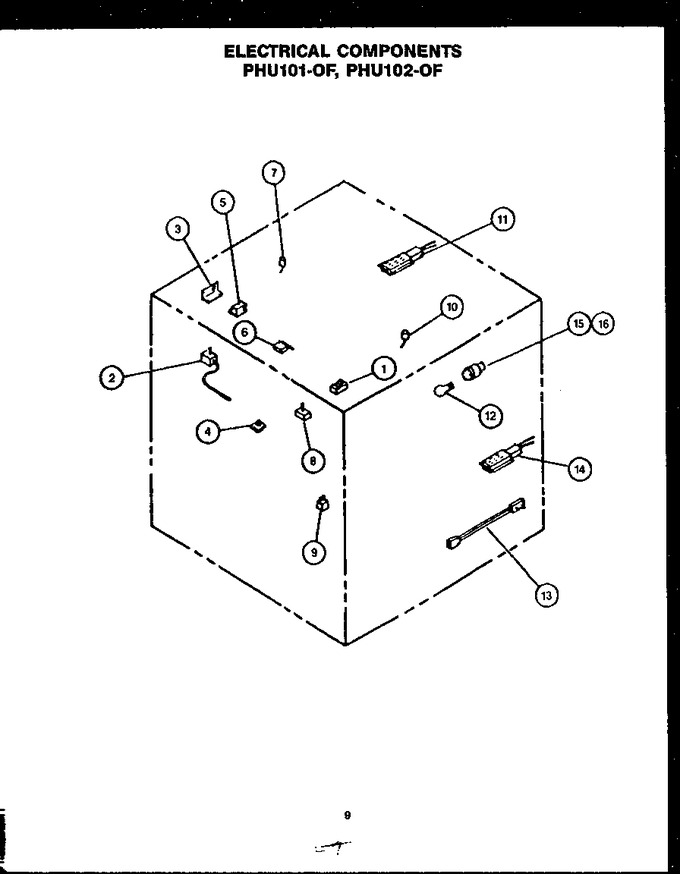 Diagram for PHU102-OF (BOM: PHU1020OF)