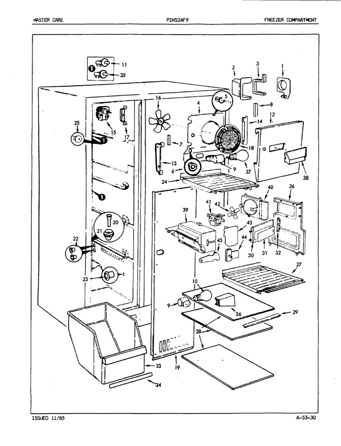 Diagram for PINS24F9A (BOM: 5L57B)