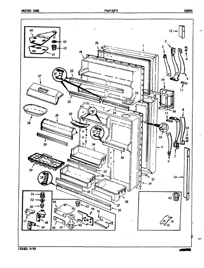 Diagram for PINT22F9LA (BOM: 5B71B)