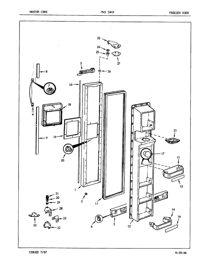 Diagram for PNS24H9A (BOM: 7L49A)