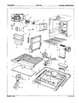 Diagram for 01 - Freezer Compartment