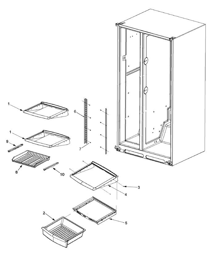 Diagram for PSD264LGRB (BOM: PPSD264LGB0)