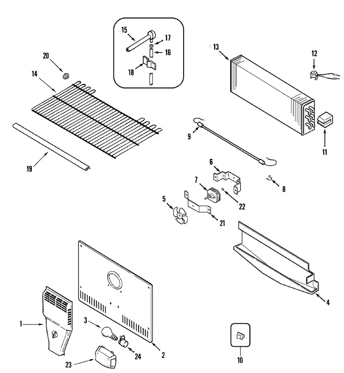Diagram for PTF216LHRW