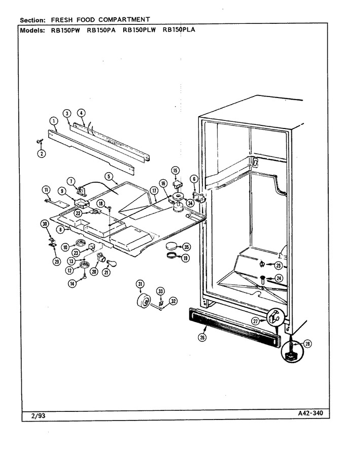 Diagram for RB150PA (BOM: DG05A)