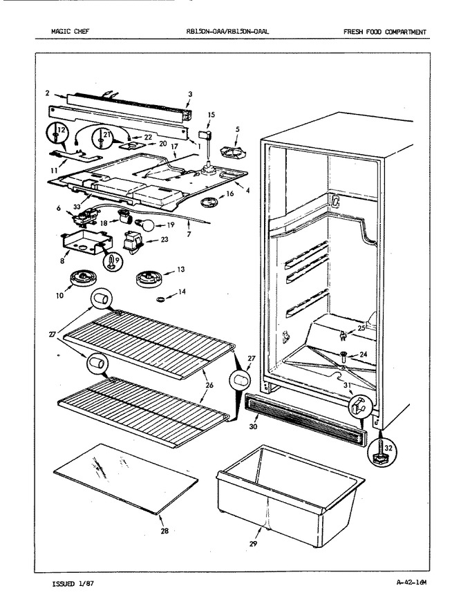 Diagram for RB15DA-0AAL (BOM: 7C09B)