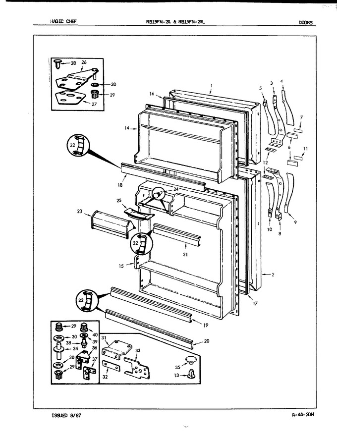 Diagram for RB15FN-2A (BOM: 7C12A)