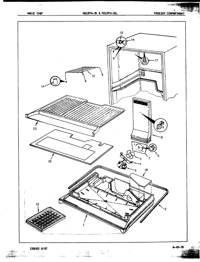 Diagram for RB15FA-2AL (BOM: 7C32B)