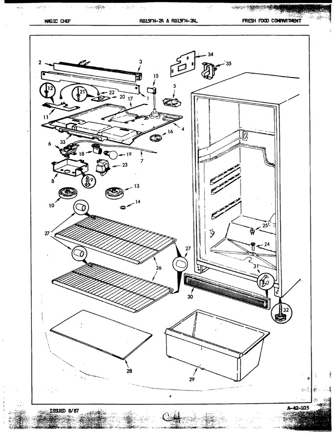Diagram for RB15FA-2A (BOM: 7C12A)
