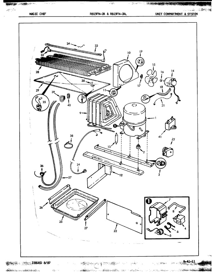 Diagram for RB15FA-2AL (BOM: 7C32B)