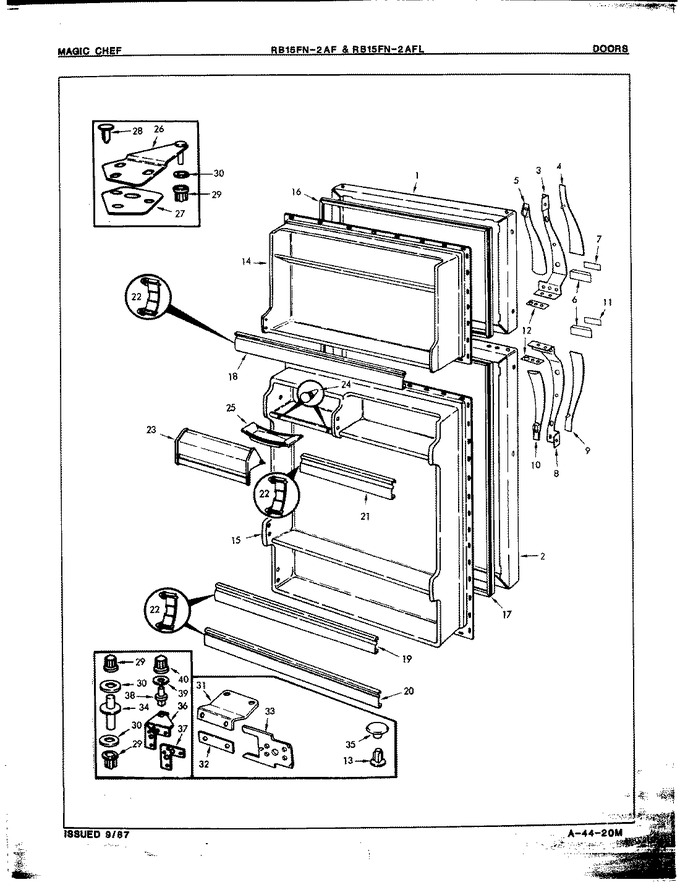 Diagram for RB15FN2AFL (BOM: 7C34B)