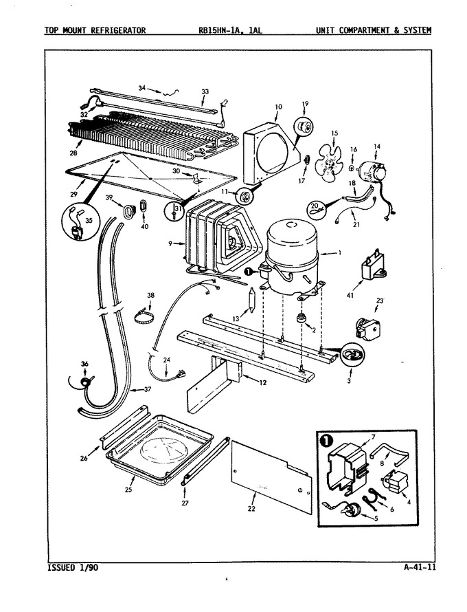 Diagram for RB15HA1AF (BOM: 8C44A)