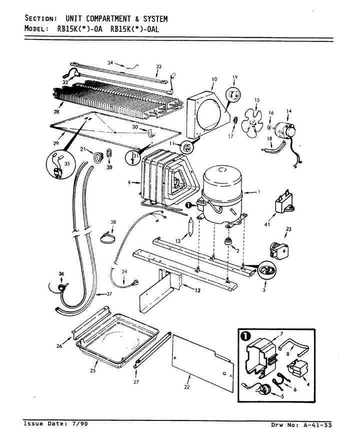Diagram for RB15KA-0AL (BOM: AG07B)