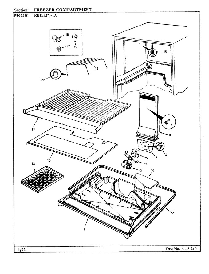 Diagram for RB15KA-1A (BOM: BL02B)