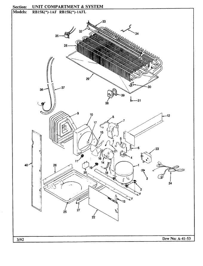 Diagram for RB15KA-1AF (BOM: BG11C)