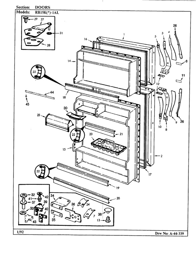 Diagram for RB15KA-1AL (BOM: BG02A)