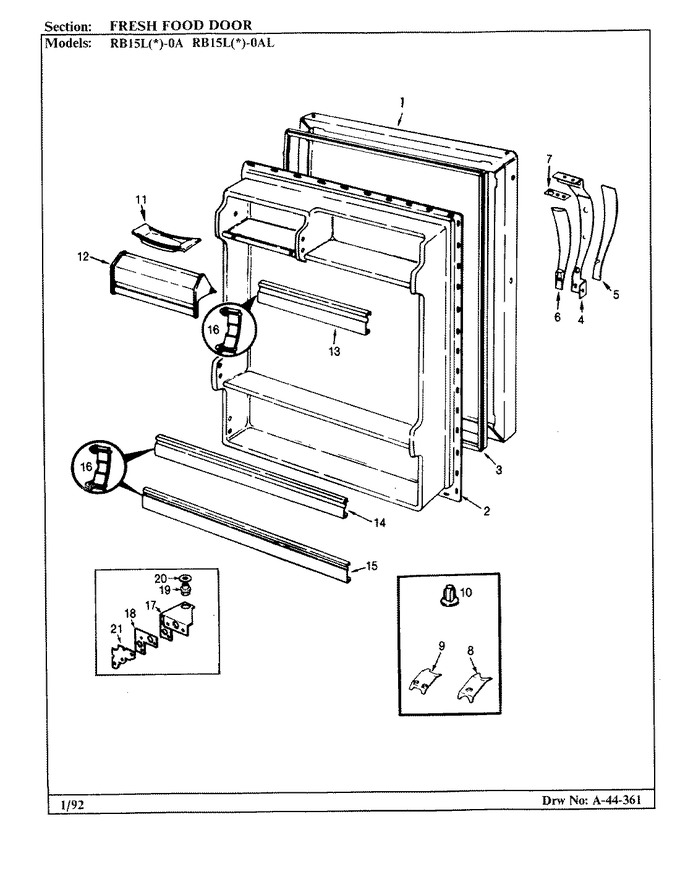 Diagram for RB15LA-0AL (BOM: BG07E)