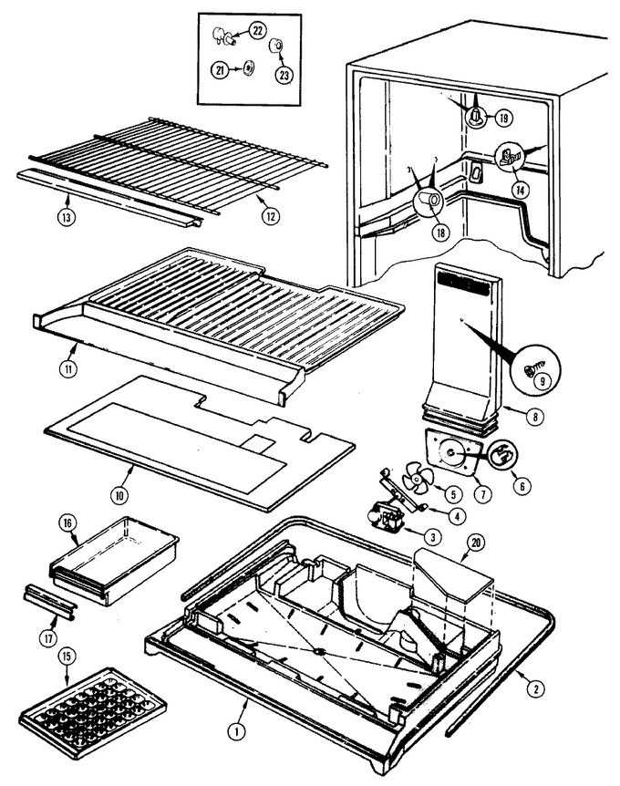 Diagram for RB172PW (BOM: DG31C)