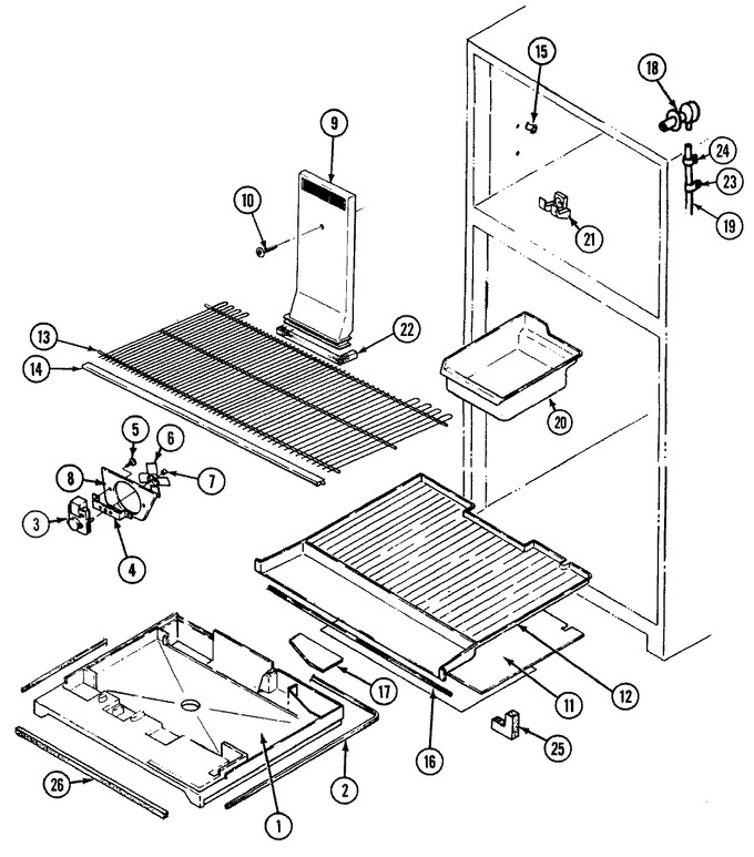 Diagram for RB172PLFW (BOM: DG37A)