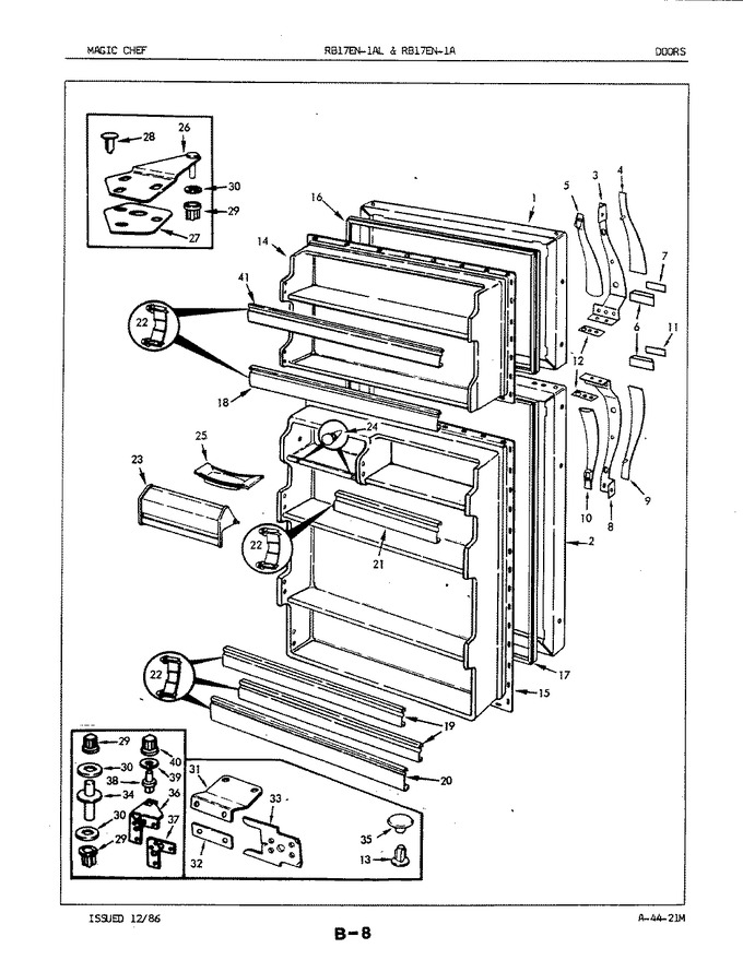 Diagram for RB17EA-1AL (BOM: 5E59A)