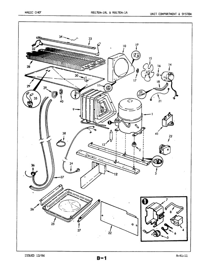 Diagram for RB17EA-1AL (BOM: 5E59A)