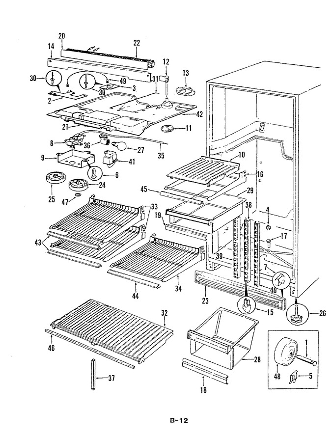 Diagram for RB17EY-2A (BOM: 5C43A)