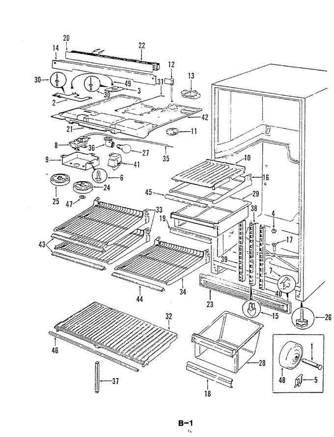 Diagram for RB17EA-2A (BOM: 5C43B)