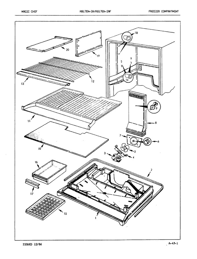 Diagram for RB17EN-2A (BOM: 7C03A)