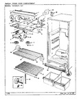 Diagram for 03 - Fresh Food Compartment