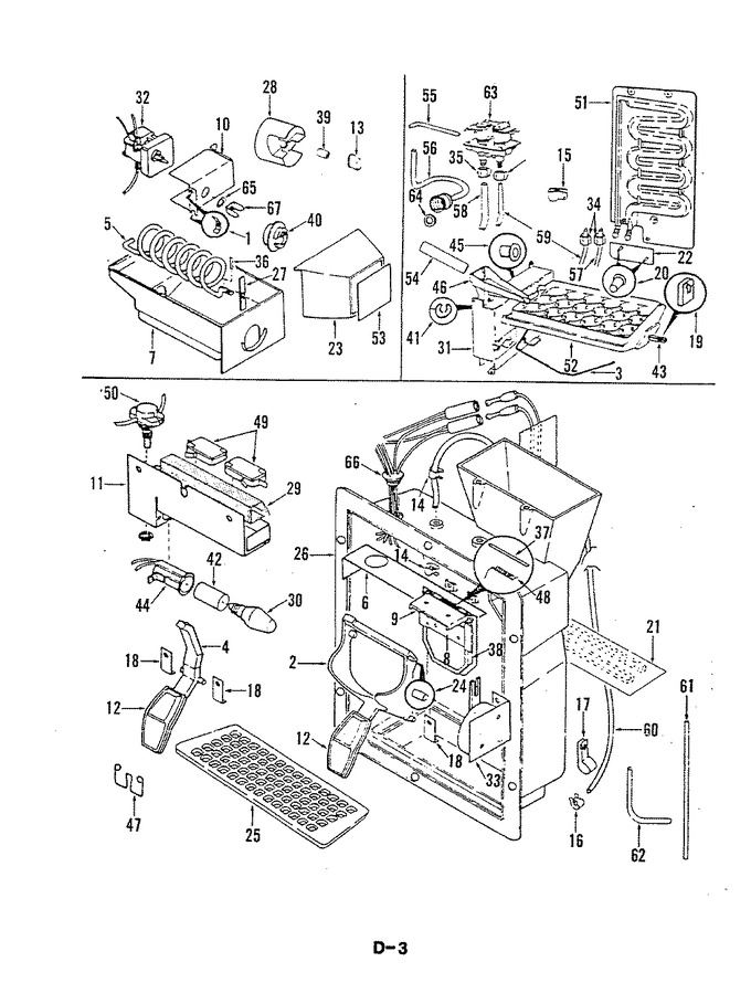Diagram for RB18EA-3AWL (BOM: 5B67B)