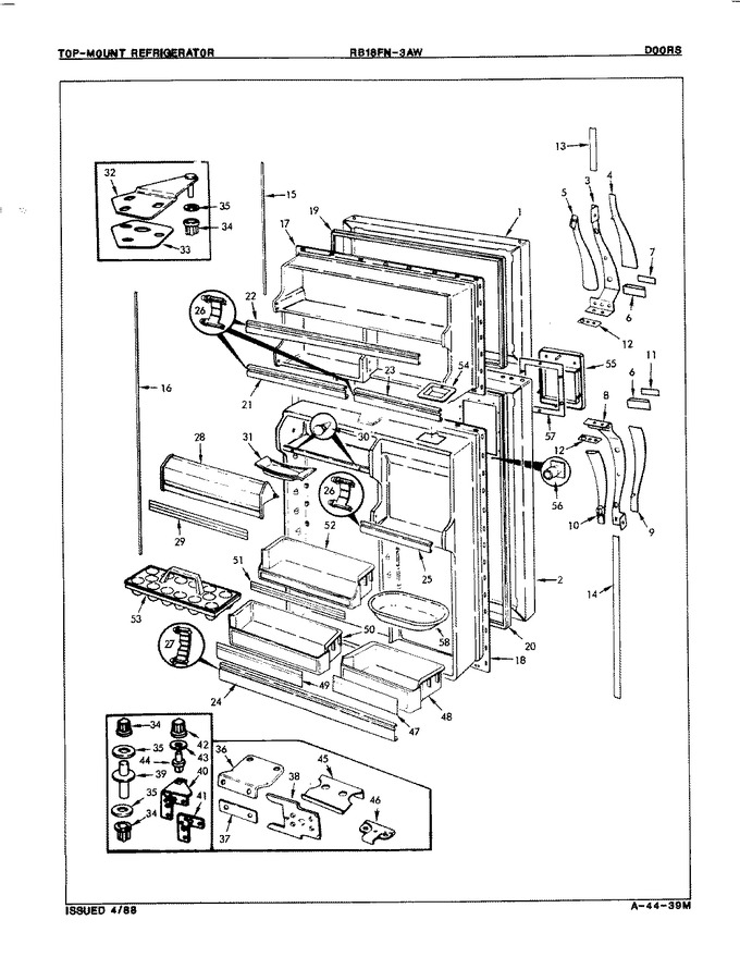 Diagram for RB18FA-3AW (BOM: 7B04A)
