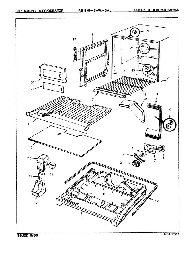 Diagram for RB18HY-3AW (BOM: 8B22A)