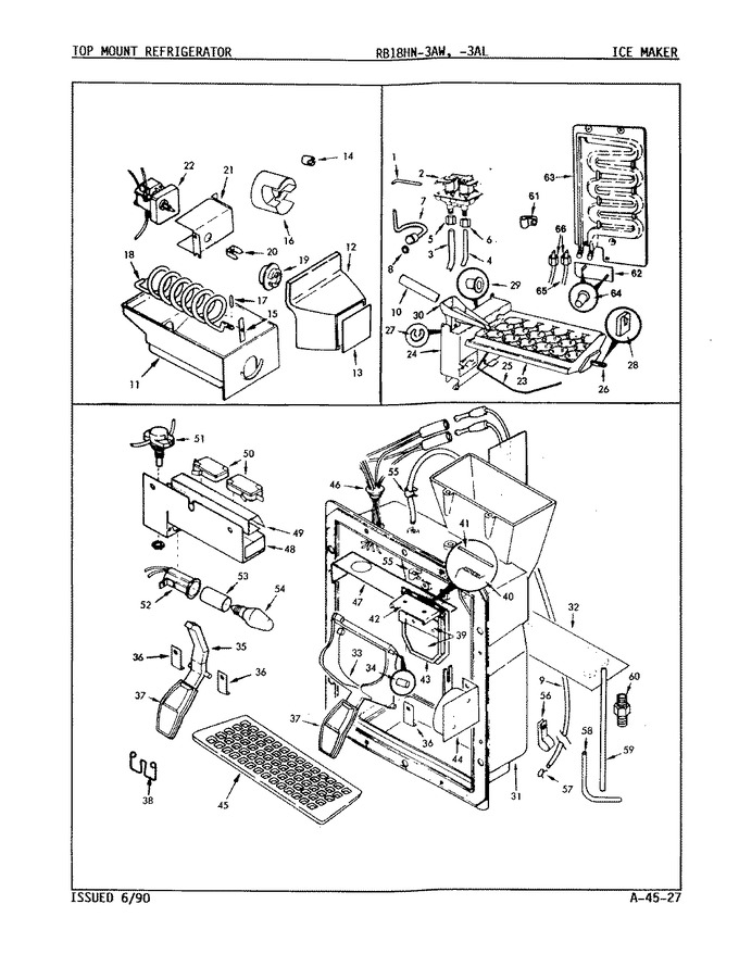 Diagram for RB18HY-3AW (BOM: 8B22A)