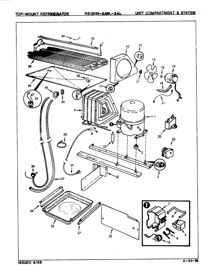 Diagram for RB18HY-3AW (BOM: 8B22A)