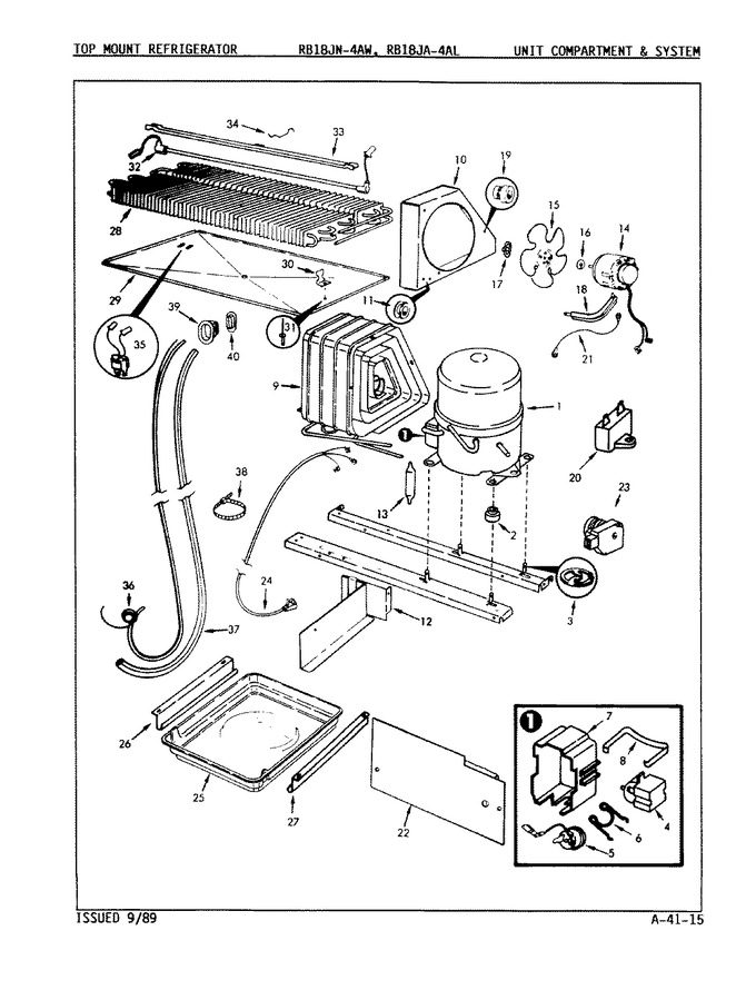 Diagram for RB18JN-4AL (BOM: 9A31B)