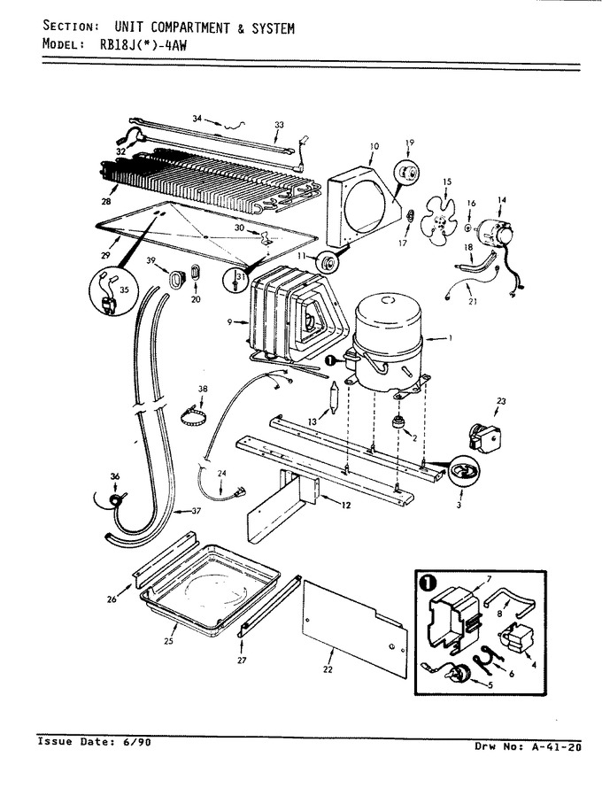 Diagram for RB18JN-4AW (BOM: 9A32B)