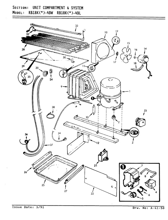Diagram for RB18KN-4BL (BOM: BG47A)