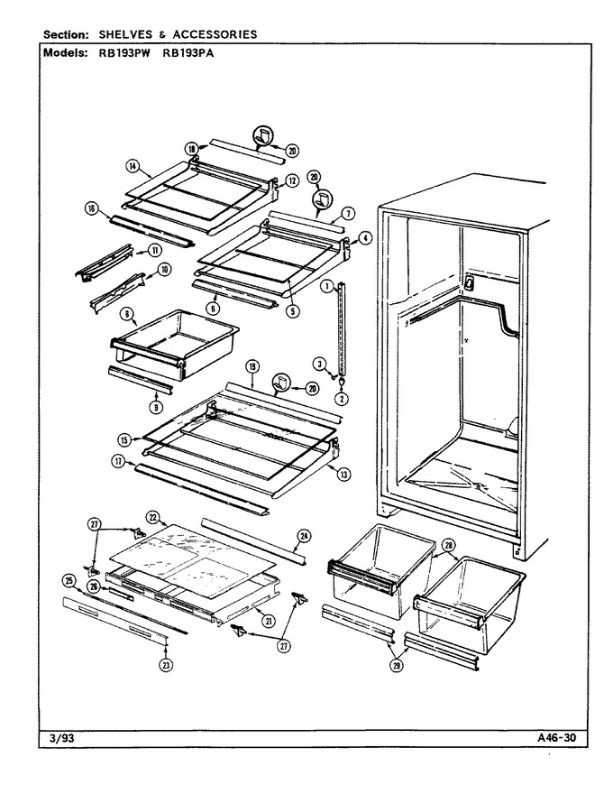 Diagram for RB193PA