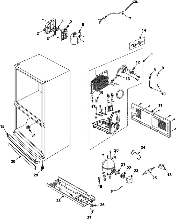 Diagram for RB195BSBB