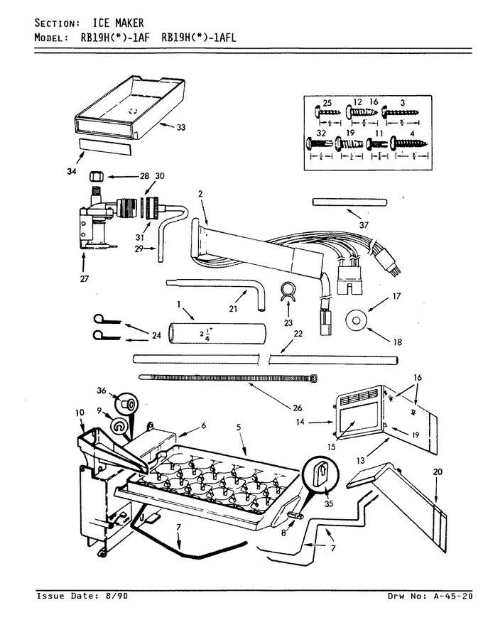 Diagram for RB19HN-1AL (BOM: 9B56A)