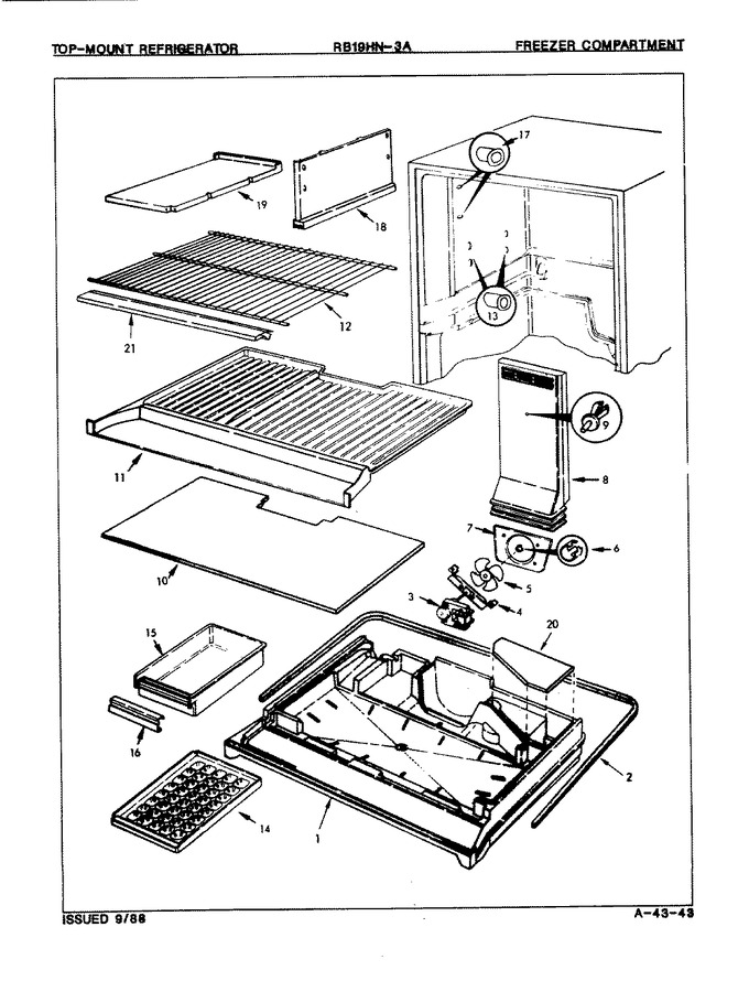 Diagram for RB19HA-3A (BOM: 8C67A)
