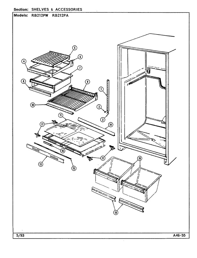 Diagram for RB212PW (BOM: DD75A)