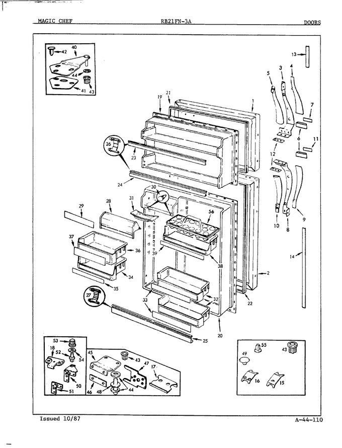 Diagram for RB21FY-3A (BOM: 8C73A)