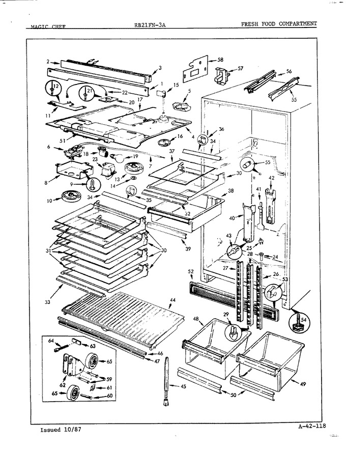 Diagram for RB21FN-3A (BOM: 7C30A)