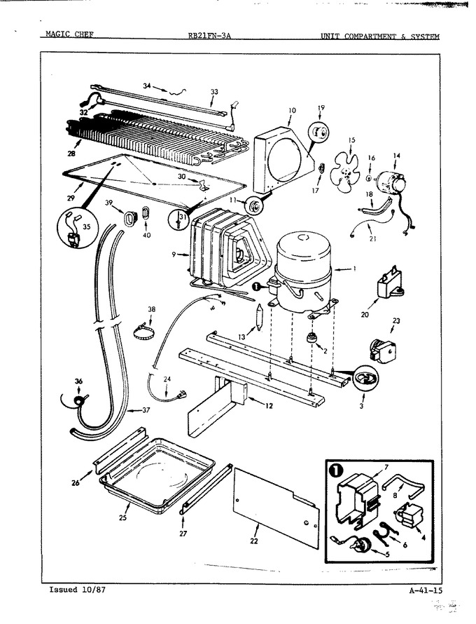 Diagram for RB21FN-3A (BOM: 7C30A)
