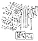 Diagram for 03 - Fresh Food Door
